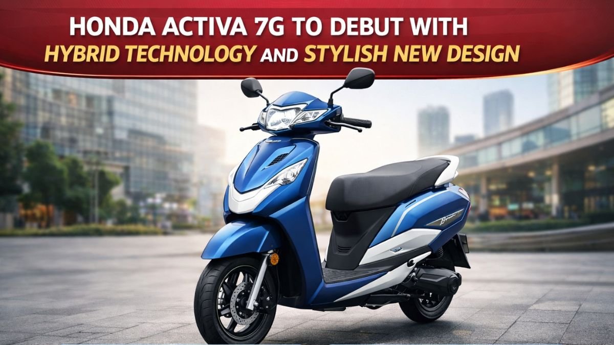 Honda Activa 7G to Debut with Hybrid Technology and Stylish New Design