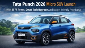 Tata Punch 2026 Micro SUV Launch With 86 PS Power, Smart Tech Upgrades and Budget-Friendly Price Range