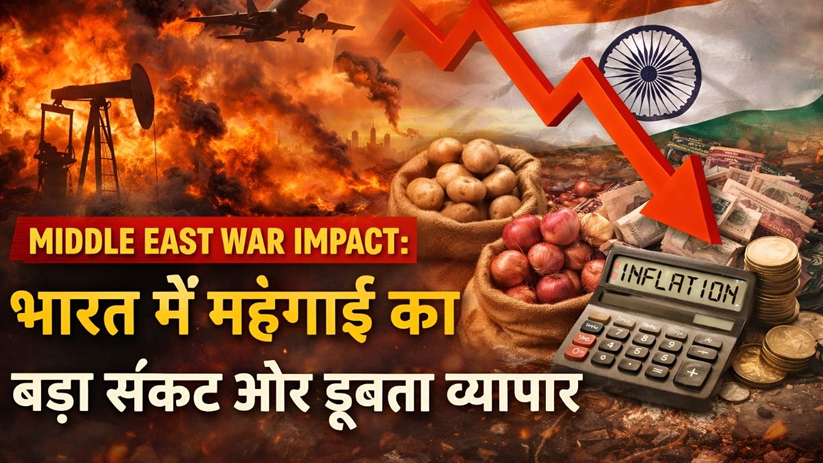 MIDDLE EAST WAR IMPACT: भारत में महँगाई का बड़ा संकट और डूबता व्यापार