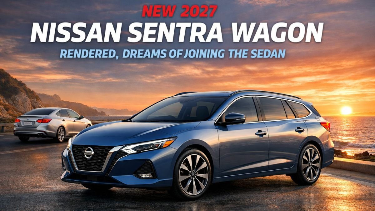 New 2027 Nissan Sentra Wagon Rendered, Dreams of Joining the Sedan